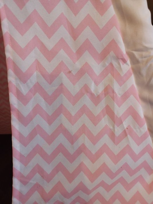 Tenda tipi estampado rosa