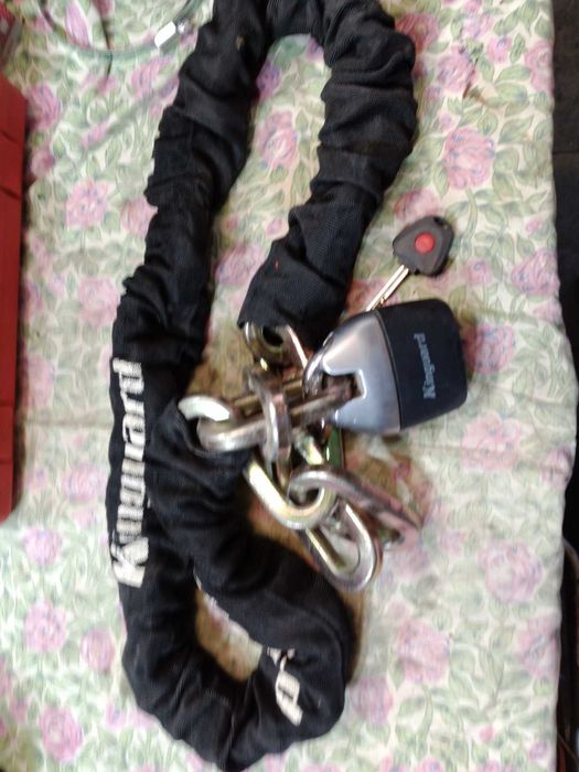 Ланцюг противоугінний- цепь противоугонка KINGUARD 12*12*1500мм 5.2кг