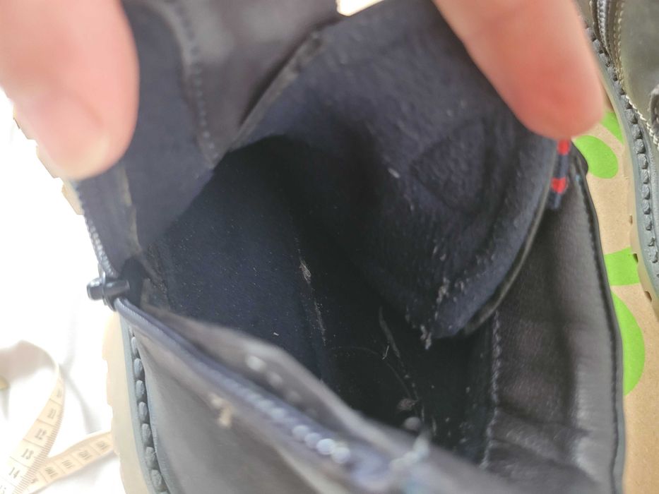 Kozaki skórzane dla chlopca 29