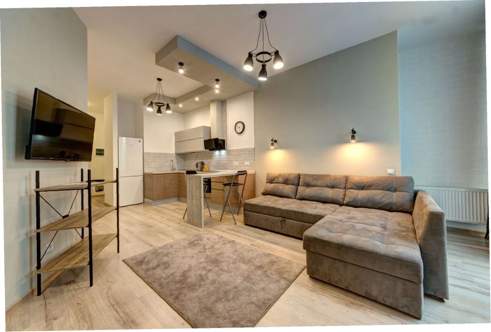 Посуточно в новом доме 2к квартира на улице Анри Барбюса 53