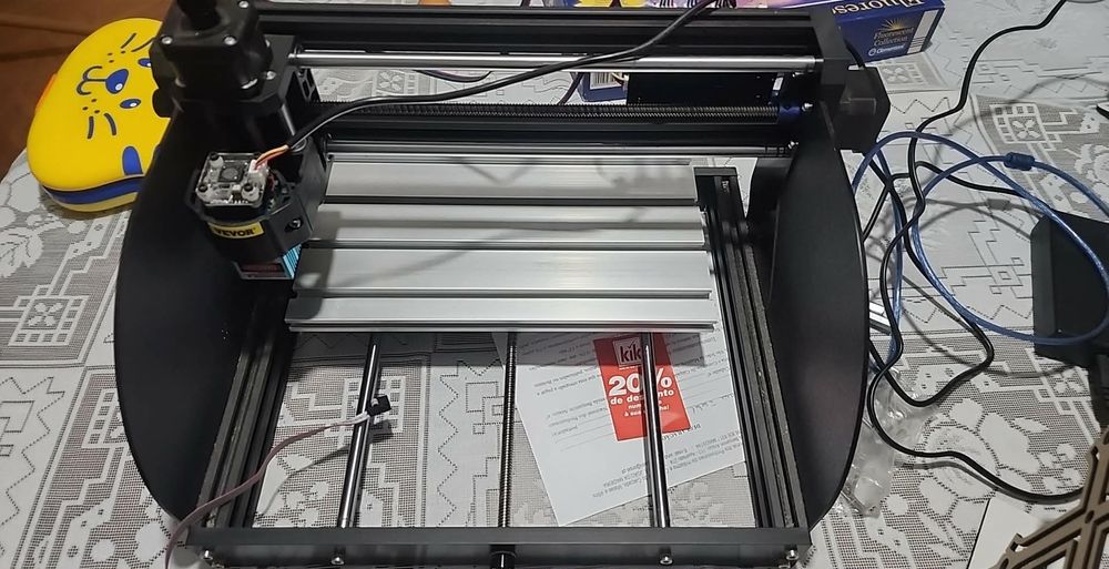 Vevor cnc laser como novo