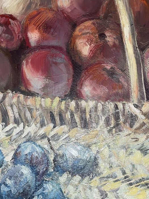 Obraz ręcznie malowany olej martwa natura