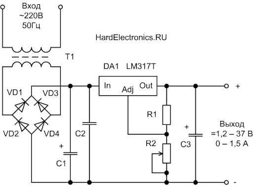 Лабораторный блок питания до +18В 1,5А, Б5-47