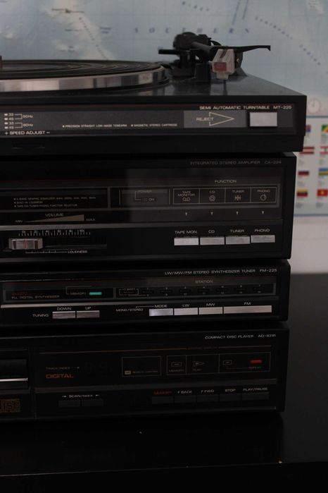Aparelhagem Vintage Fisher System DCS-931R Manuais