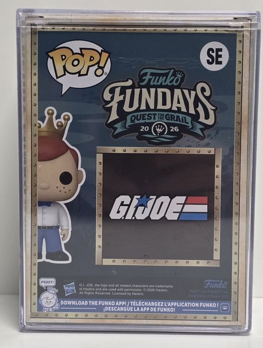 Freddy Funko as Storm Shadow - Funko Fundays Quest Grail 2026 Le 2000 Funko pop