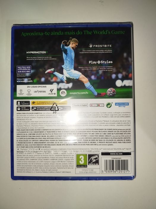 Jogo FiFa24 para PS5 novo/selado