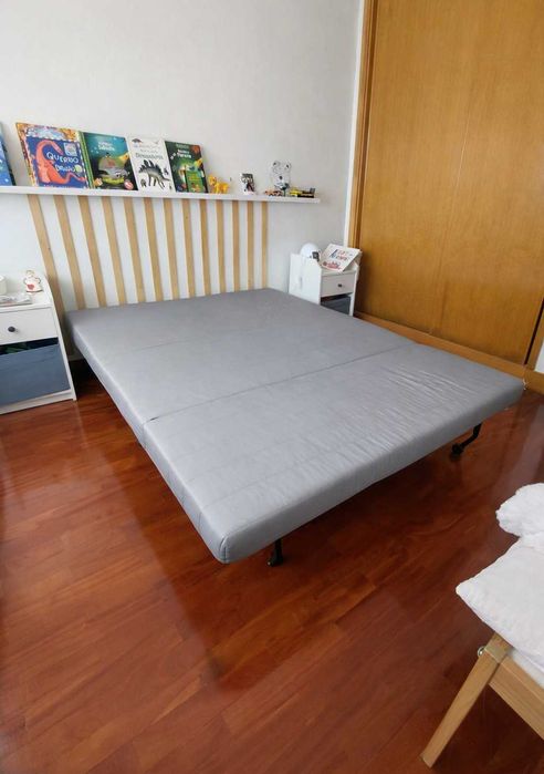 Sofá‑cama IKEA Lycksele Lövås 2 lugares – ótimo estado
