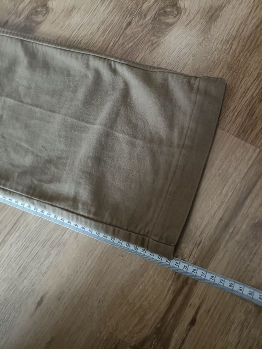 Spodnie Marks&Spencer L 34 31 bawełniane męskie xl vbawelna brązowe