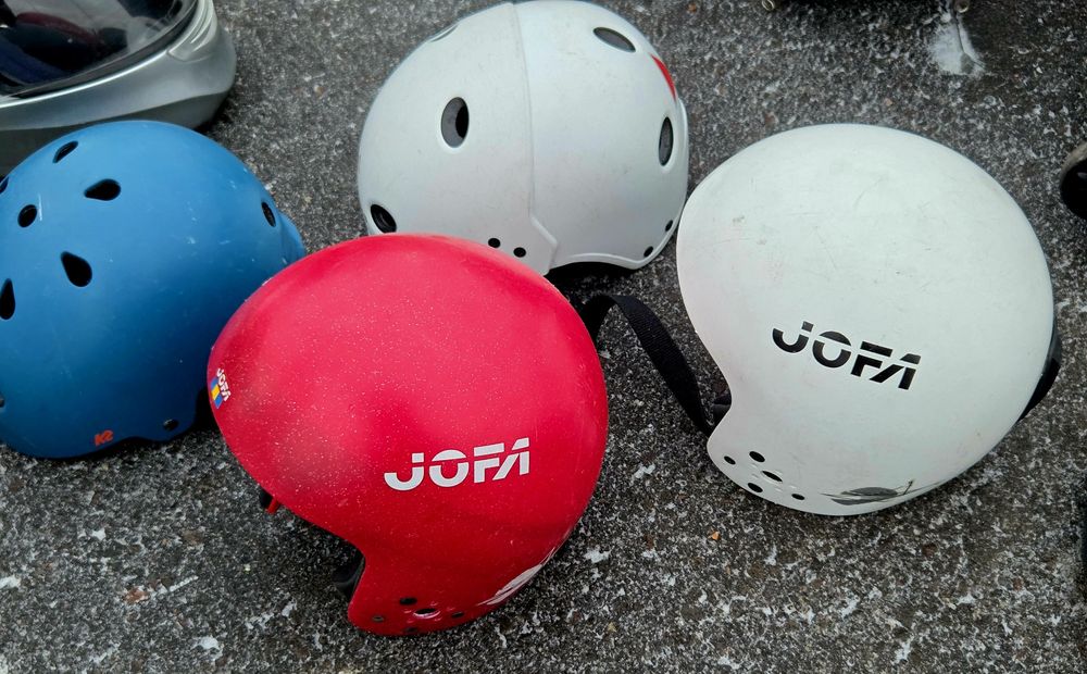 Kask dziecięcy hokej rower deskorolka