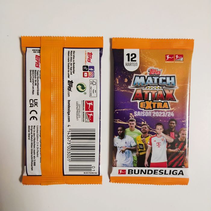Bundesliga 2023/2024 наклейки та картки,футбол