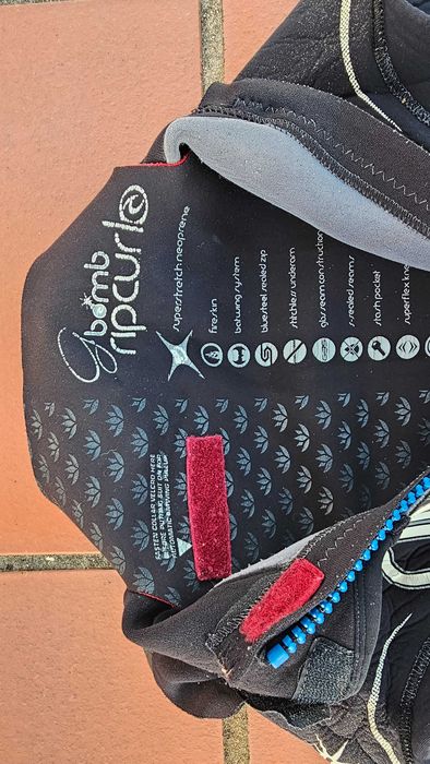 Fato de surf RipCurl 4.3, feminino, tam. S