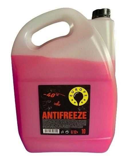 Антифриз червоний 10л(8кг) EUROPA (каністра)