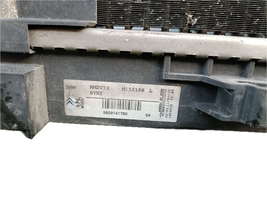 Radiador de água CITROËN C4 Grand Picasso II (DA_, DE_)