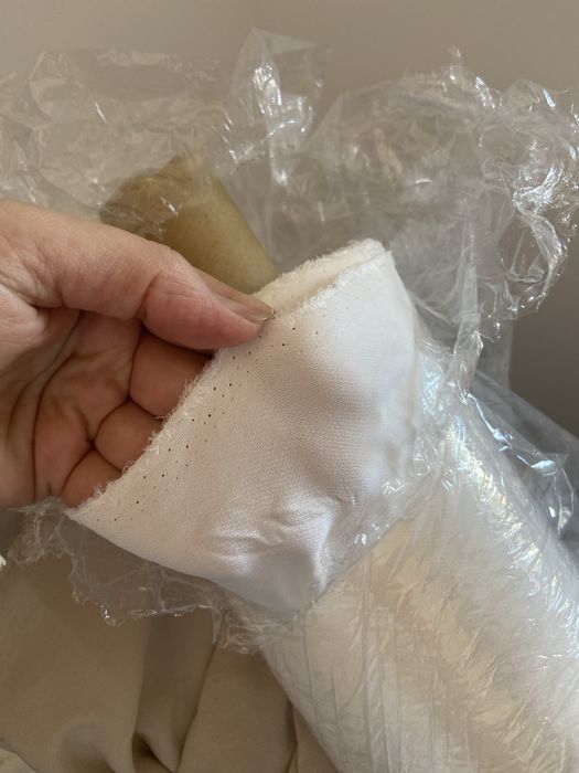 Lote de 3 rolos de tecido