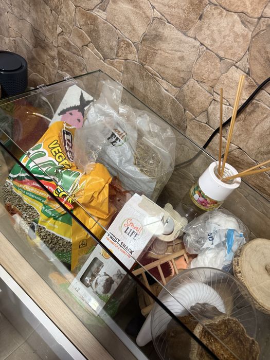 Terrário para roedor