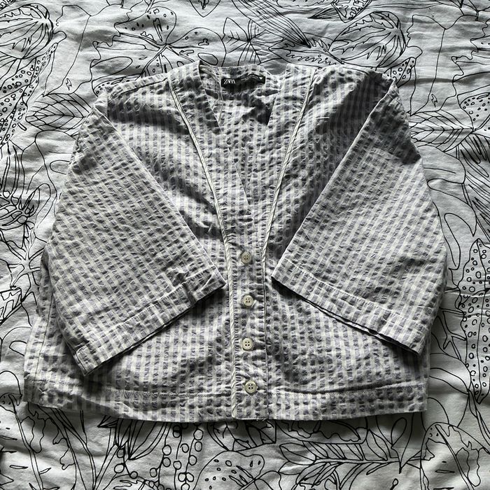 Рубашка  zara в клетку