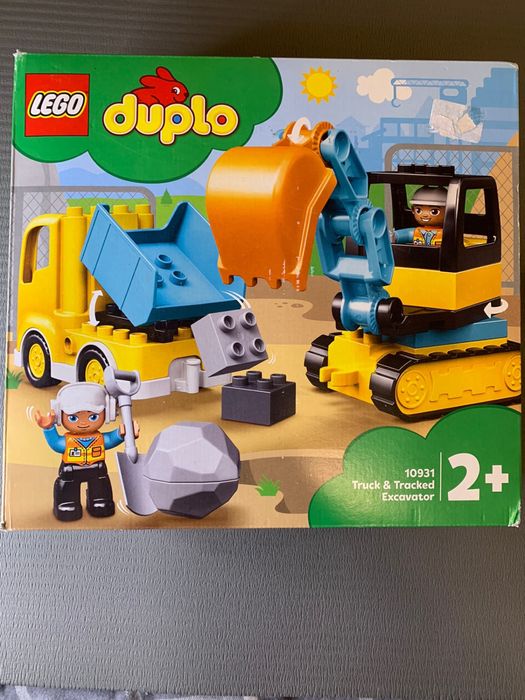 Іграшка Lego Duplo вантажівка та екскаватор