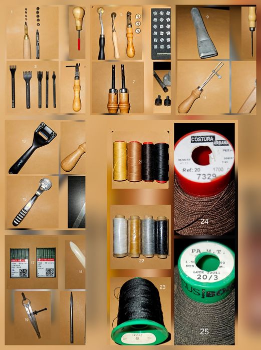 NOVO PREÇO POR TUDO Ferramentas couro artesanato