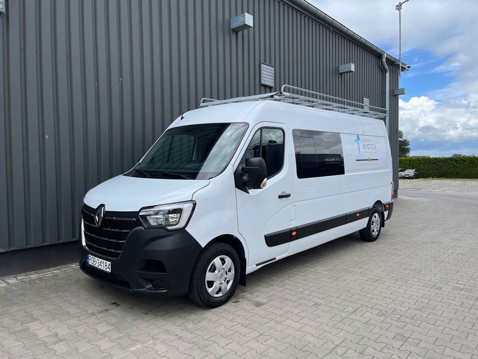 Renault Master  Brygadówka, bagażnik dachowy, hak.