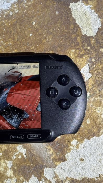 PSPortable psp street + гра burnout