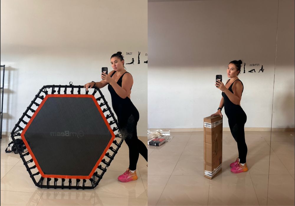 Gym Beam батут для jumping