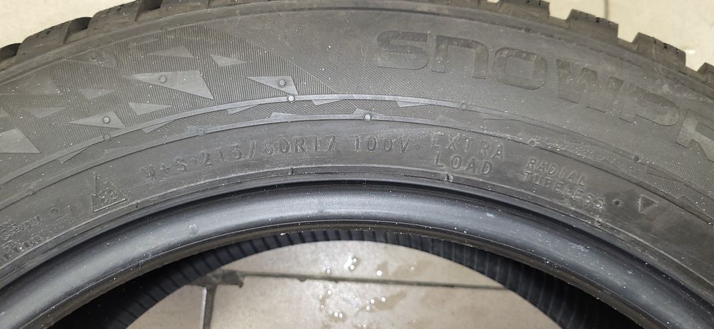 Nokian SNOWPROOF 2 SUV 215/60 R17
100V XL (Фінляндія ,2023 )