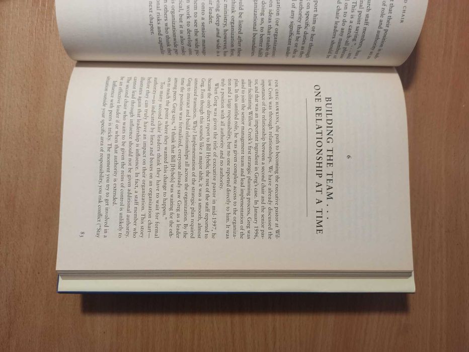 Книга Leading from the Second Chair Майк Бонем, Роджер Паттерсон