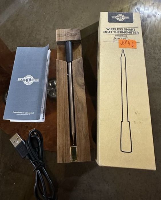 Розумний Термометр Для М'яса Paris Rhône TM001, Advanced APP