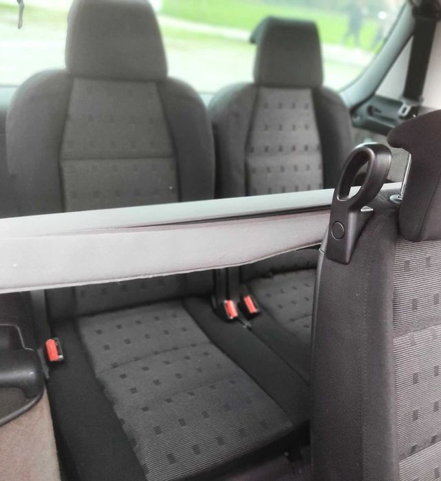 Bancos 3ª Fila 307/308 7 lug + Rede Separadora