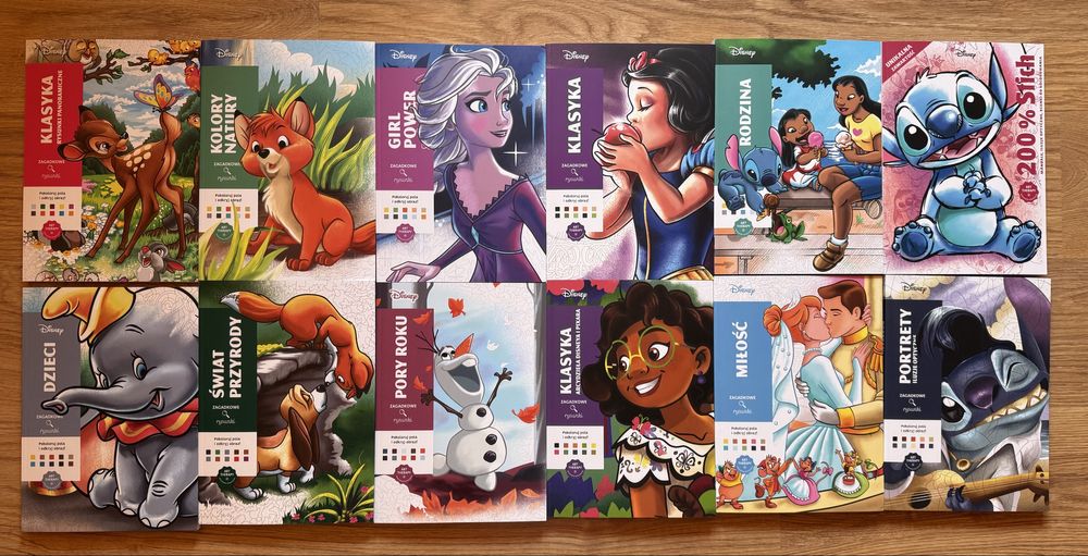 Оригінал. Розмальовка Disney по номерах Польща. Арт терапія