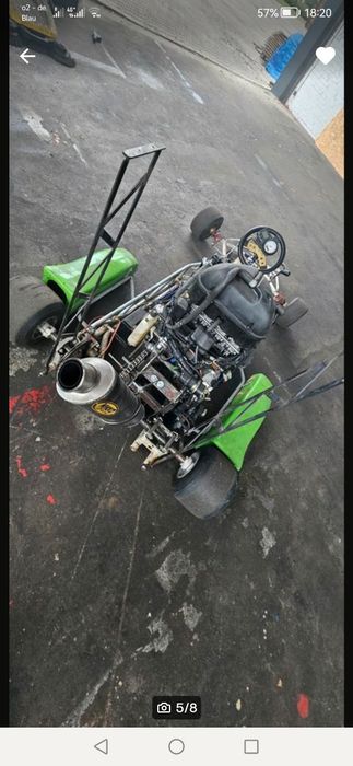 Gokard 600ccm Yamaha r6 silnik.