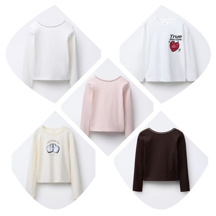 Лонгслів  Zara для дівчинки. Розмір: 6/7, 8/9,9/10,13/14 років