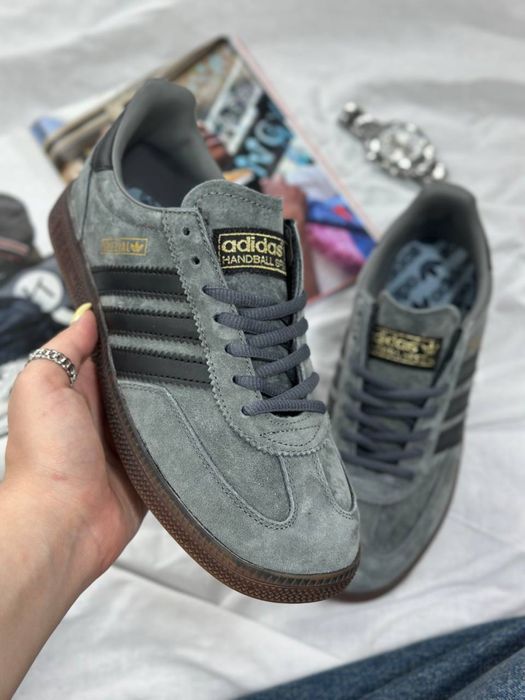 Жіночі кросівки Adidas Handball Spezial Grey Blue! В наявності 37,38,39,40,41!