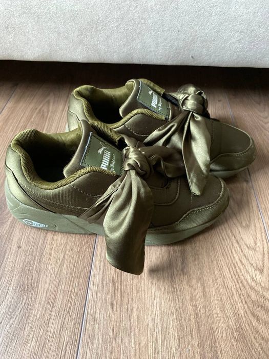 Кросівки Puma Fenty X Rihanna, колір хакі, розмір 36