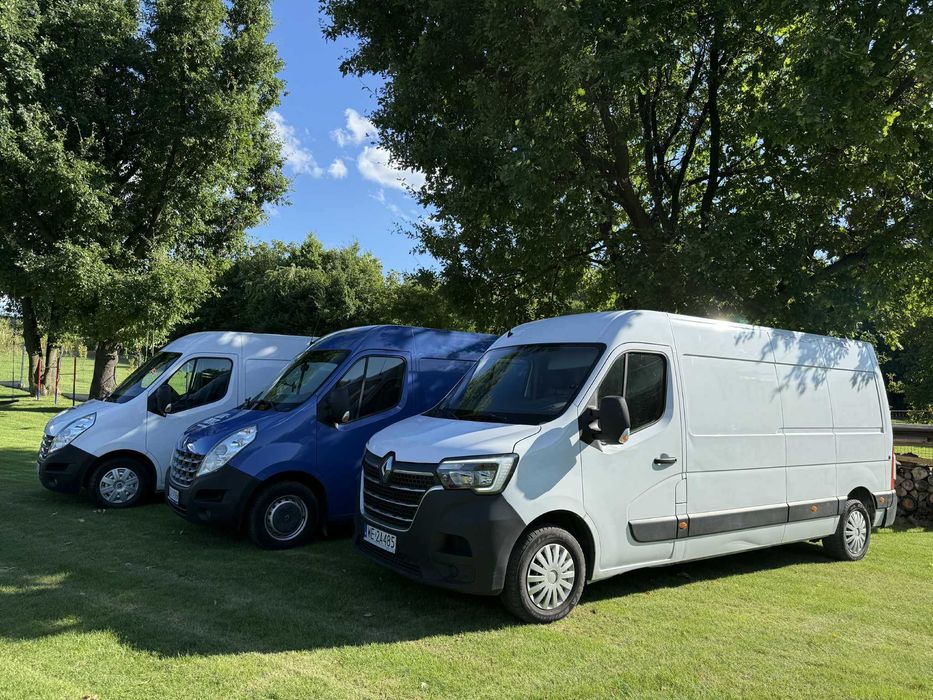 Wynajem Bus Renault Master L3H2 Paka 3,6m Klimatyzacja / Wywrotka 3,5T