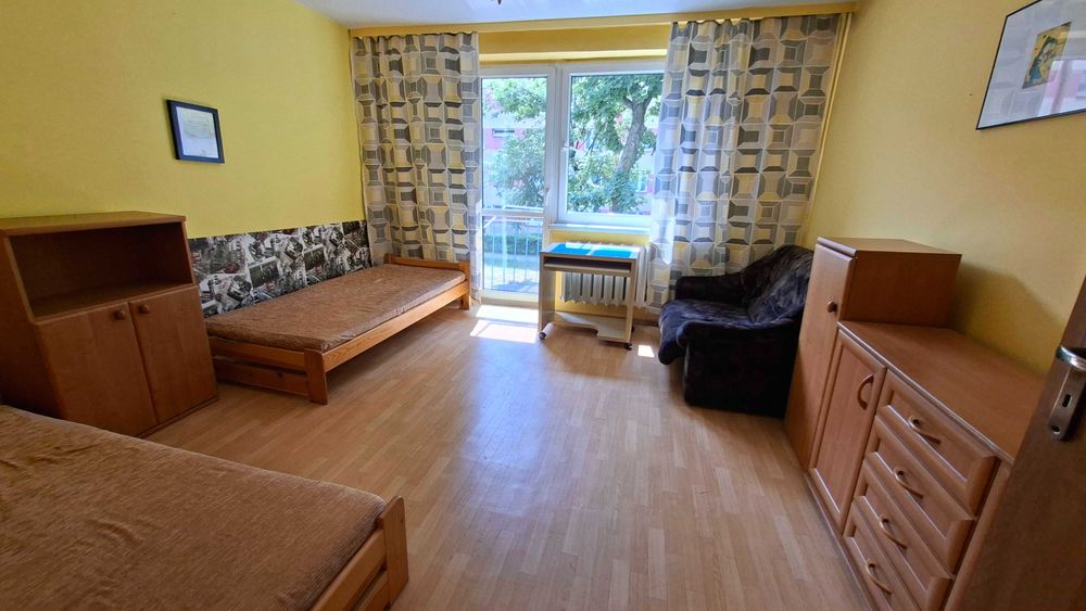 Wynajmę 2-pokojowe mieszkanie Sosnowiec - Pogoń dla studentów (3 osoby)