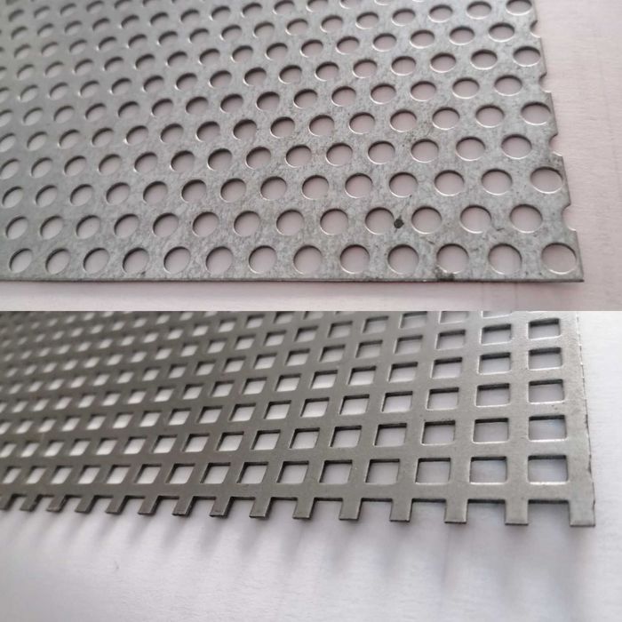 Blacha perforowana oczka kwadrat, okrągłe 1000x2000 Rv, Qg inne wym