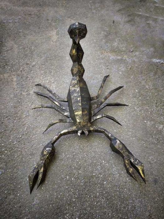 Электронная развертка Скорпиона в формате pdf Papercraft