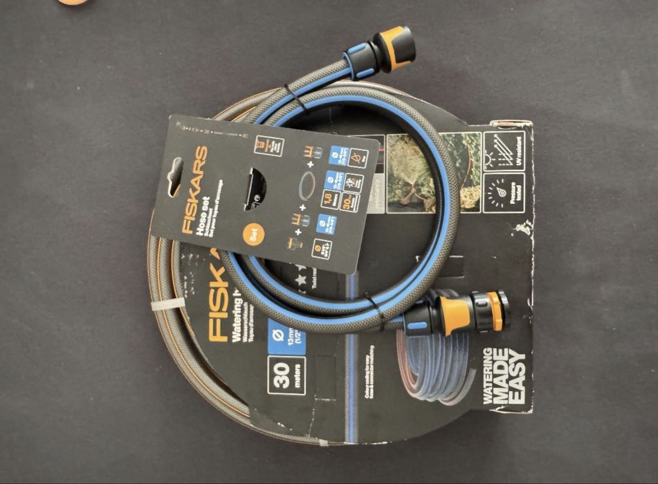 Wąż ogrodowy premium Fiskars X-solid 1/2 cala 30 m