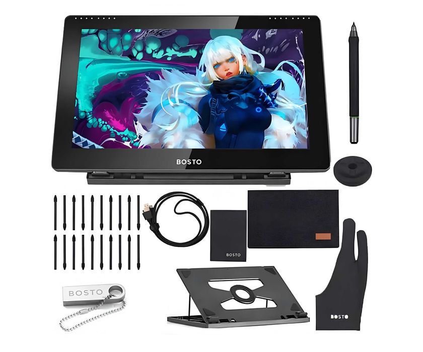 Tablet do Photoshopa Obróbki Zdjęć Bosto BT-16HD 325zł Netto FV23% FHD