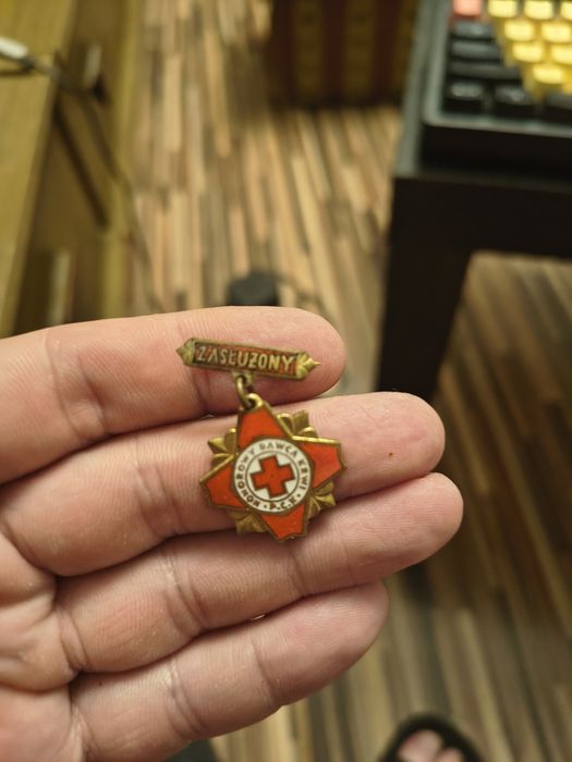 Odznaczenie Kryształowe Serce PCK, plus odznaka !!!
