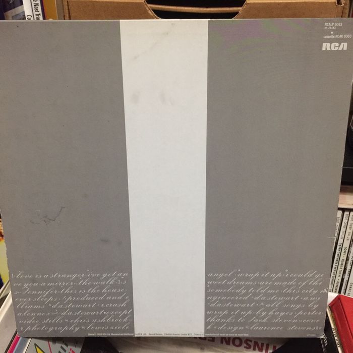 Vinil: eurythmics - sweet dreams 1983