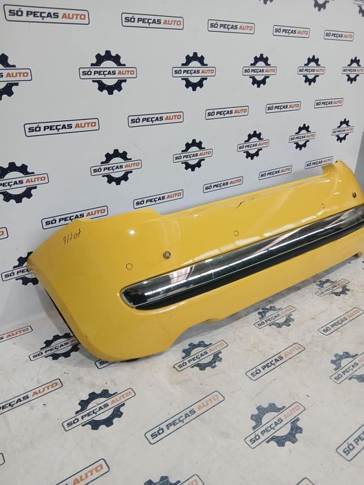 PARA CHOQUES TRASEIRO AMARELO FIAT 500 C LOUNGE 1.3MJET ANO: 2011