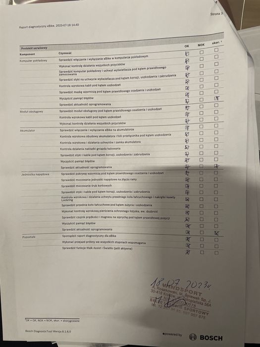 Rower elektryczny BH Xenion Cross r.56