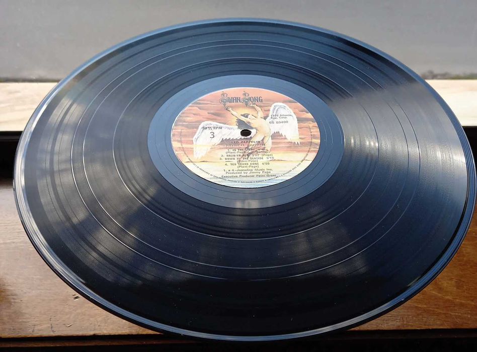 LP+DVD Led Zeppelin – Song Remains The Same - disco vinil duplo - 1976