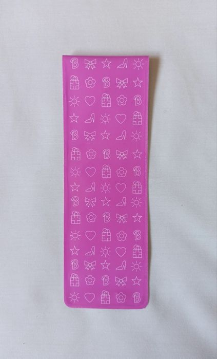 Porta canetas / estojo rosa Barbie