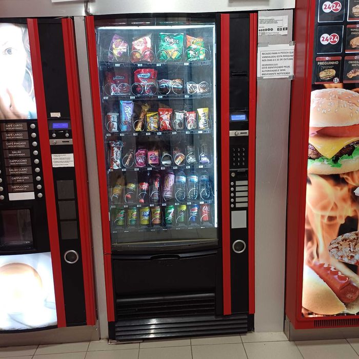 VENDING - Máquinas NECTA (Garantia 12 meses)