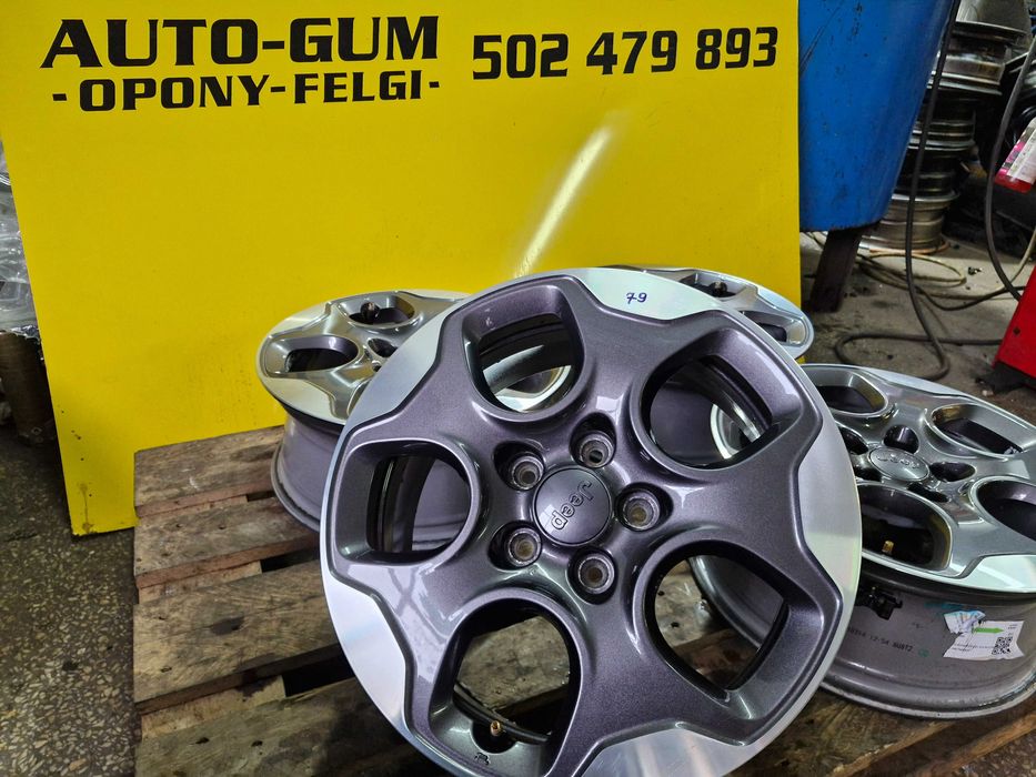 Alufelgi 5x110 16 Jeep Compass Renegade OE 6.5" x 16" ET40 OPEL