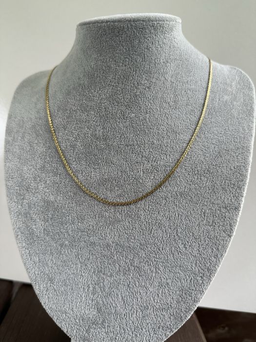 Złoty damski łańcuszek próby 585 50 cm Białystok