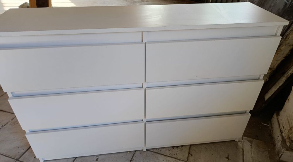 Komoda biała mat/ połysk